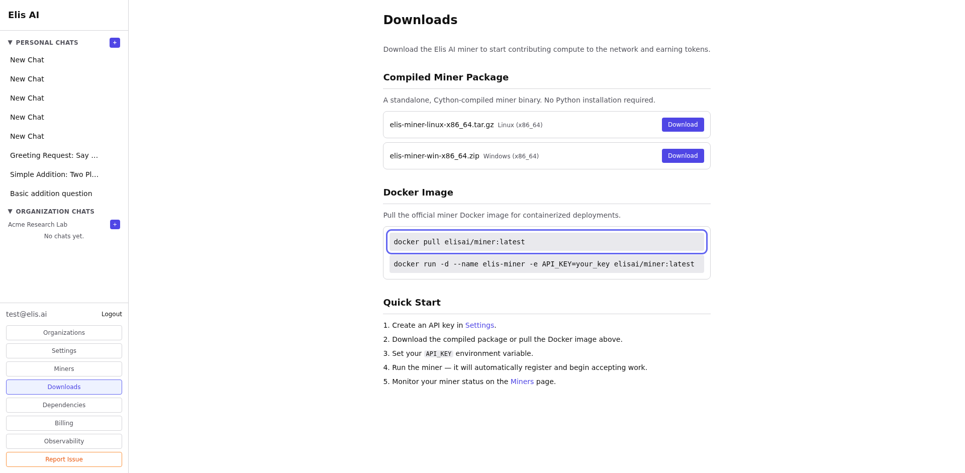 Environment variable configuration
